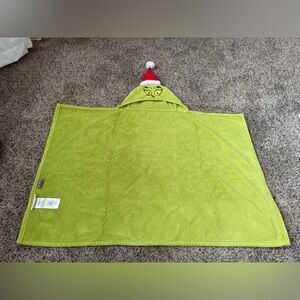 Pottery Barn Kids Green Hooded Towel